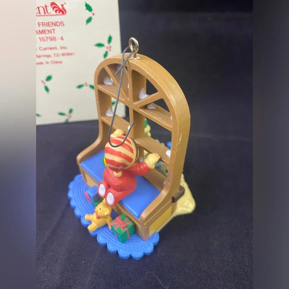 Vintage 1991 Current Winter Friends Christmas Ornament